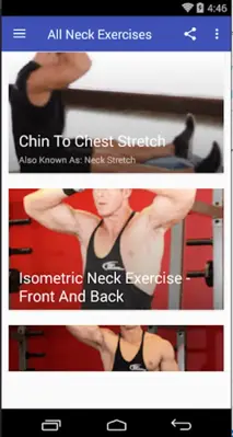 All Neck Exercises android App screenshot 4