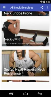 All Neck Exercises android App screenshot 5